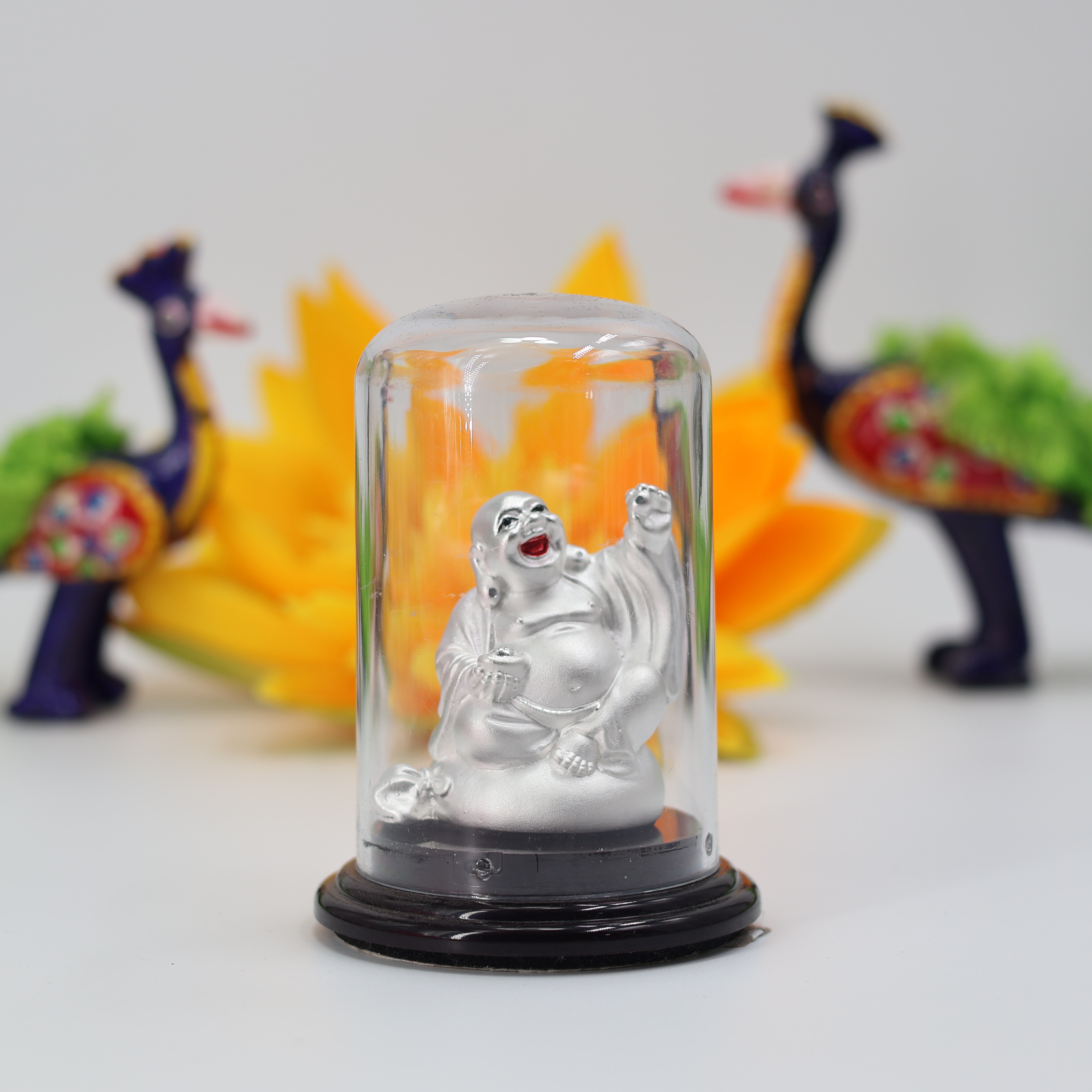 Silver Emerald Murti