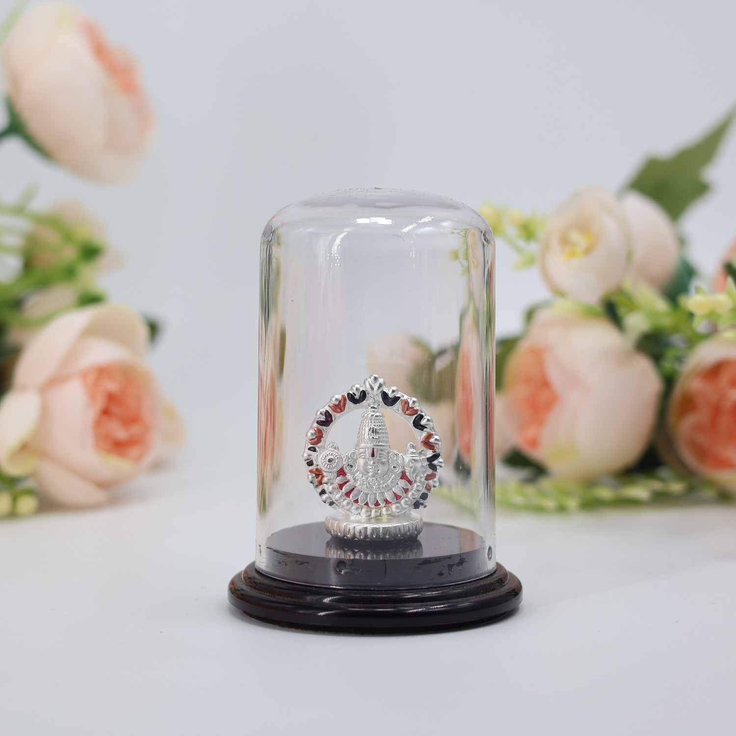 Silver Emerald Murti