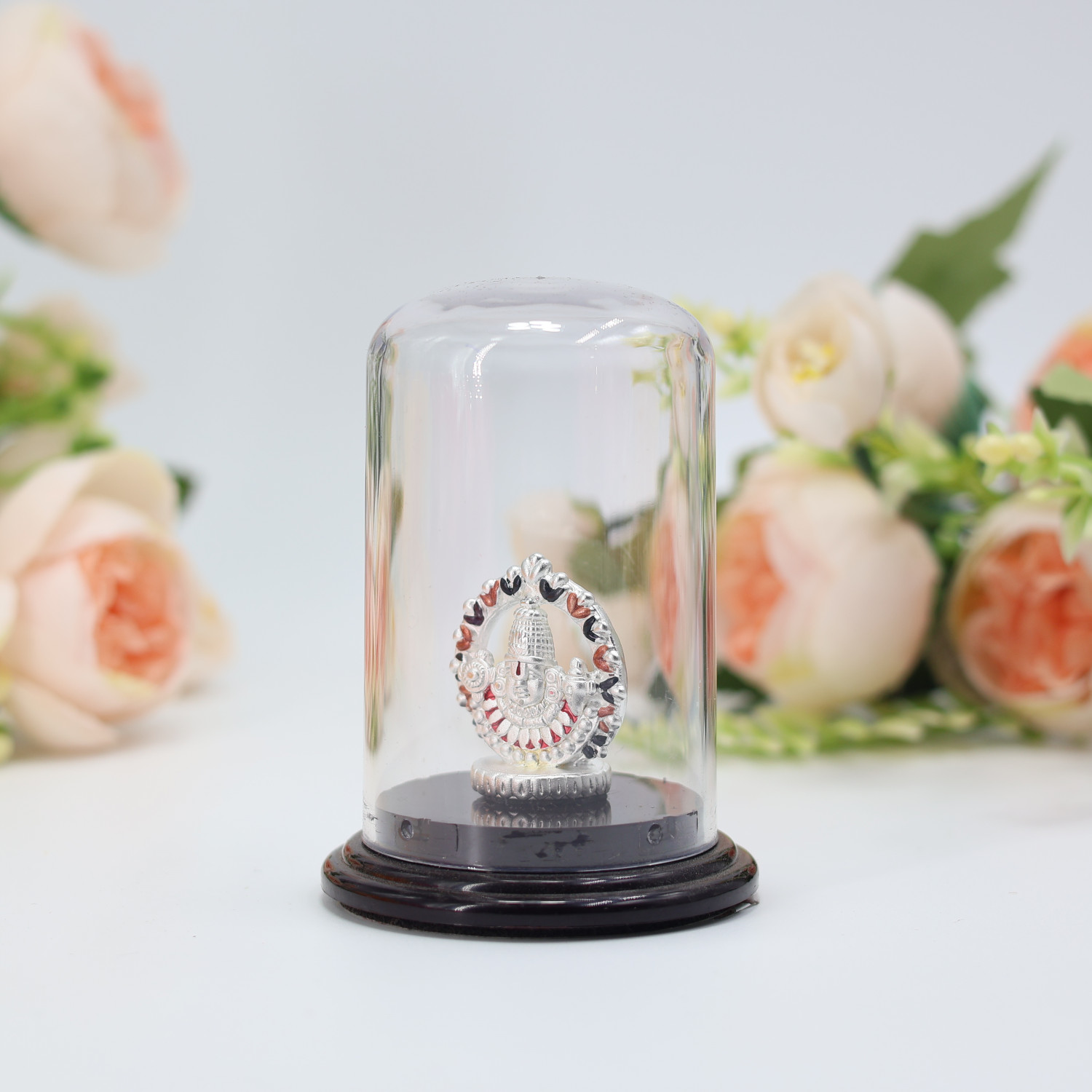 Silver Emerald Murti