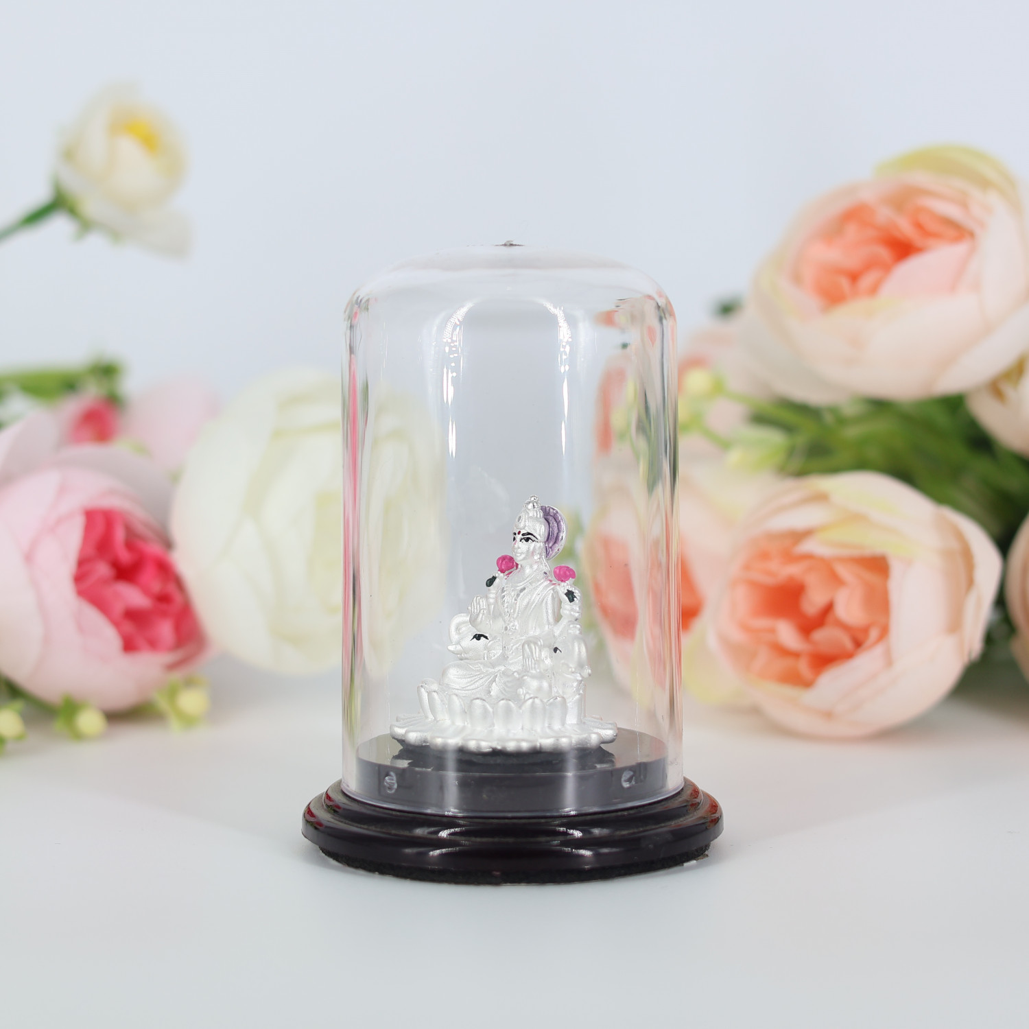 Silver Emerald Murti