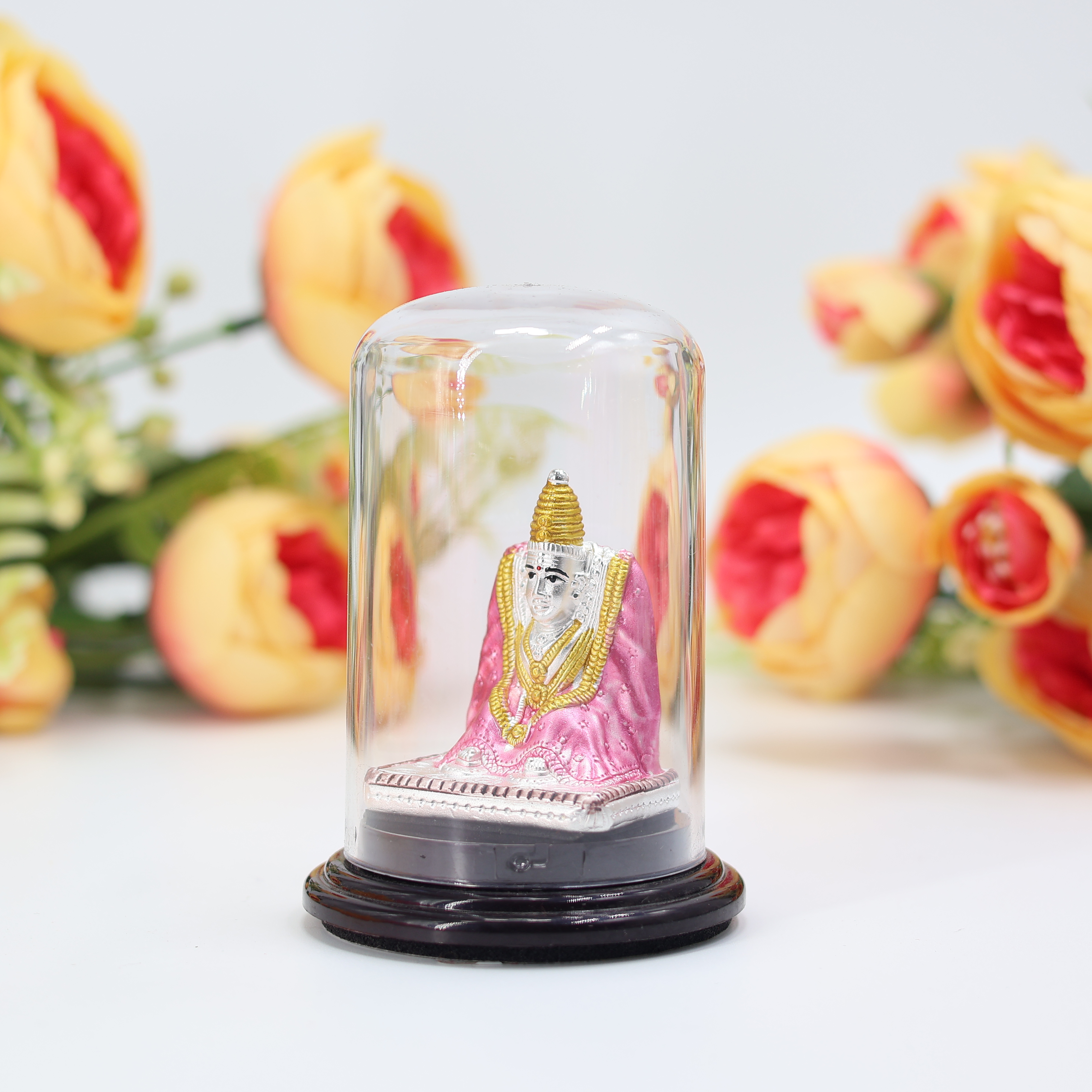 Silver Emerald Murti