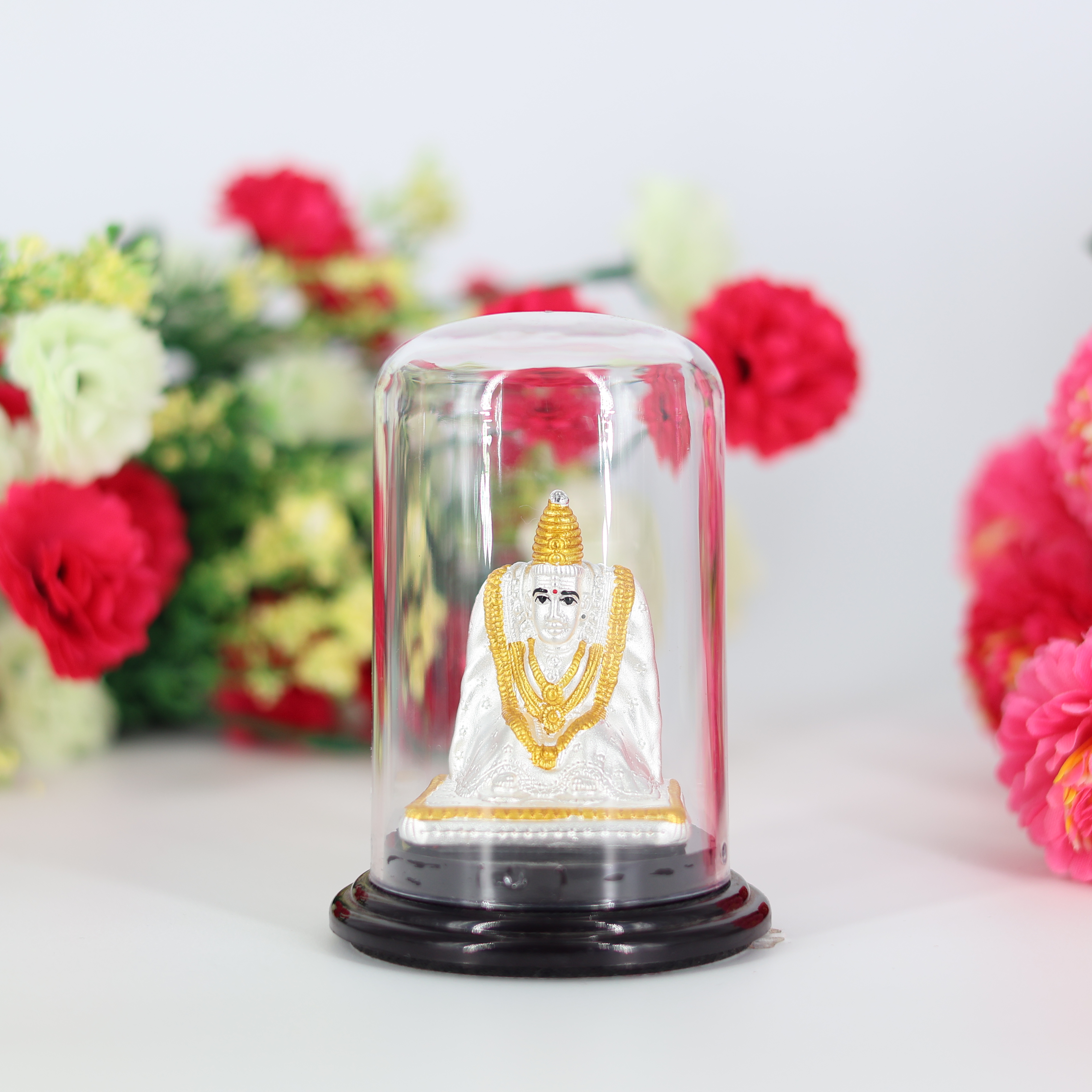 Silver Emerald Murti