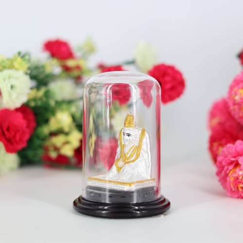 Silver Emerald Murti