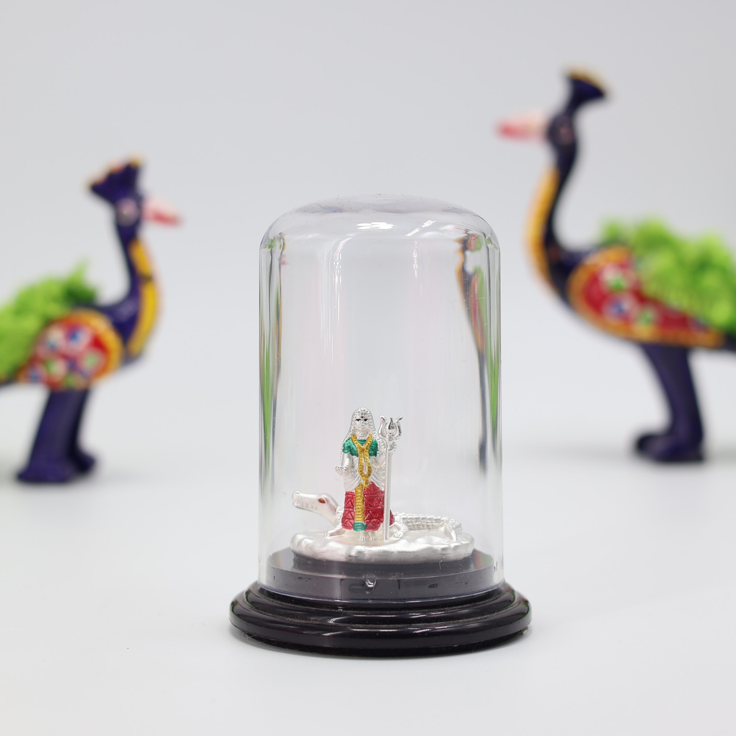 Silver Emerald Murti