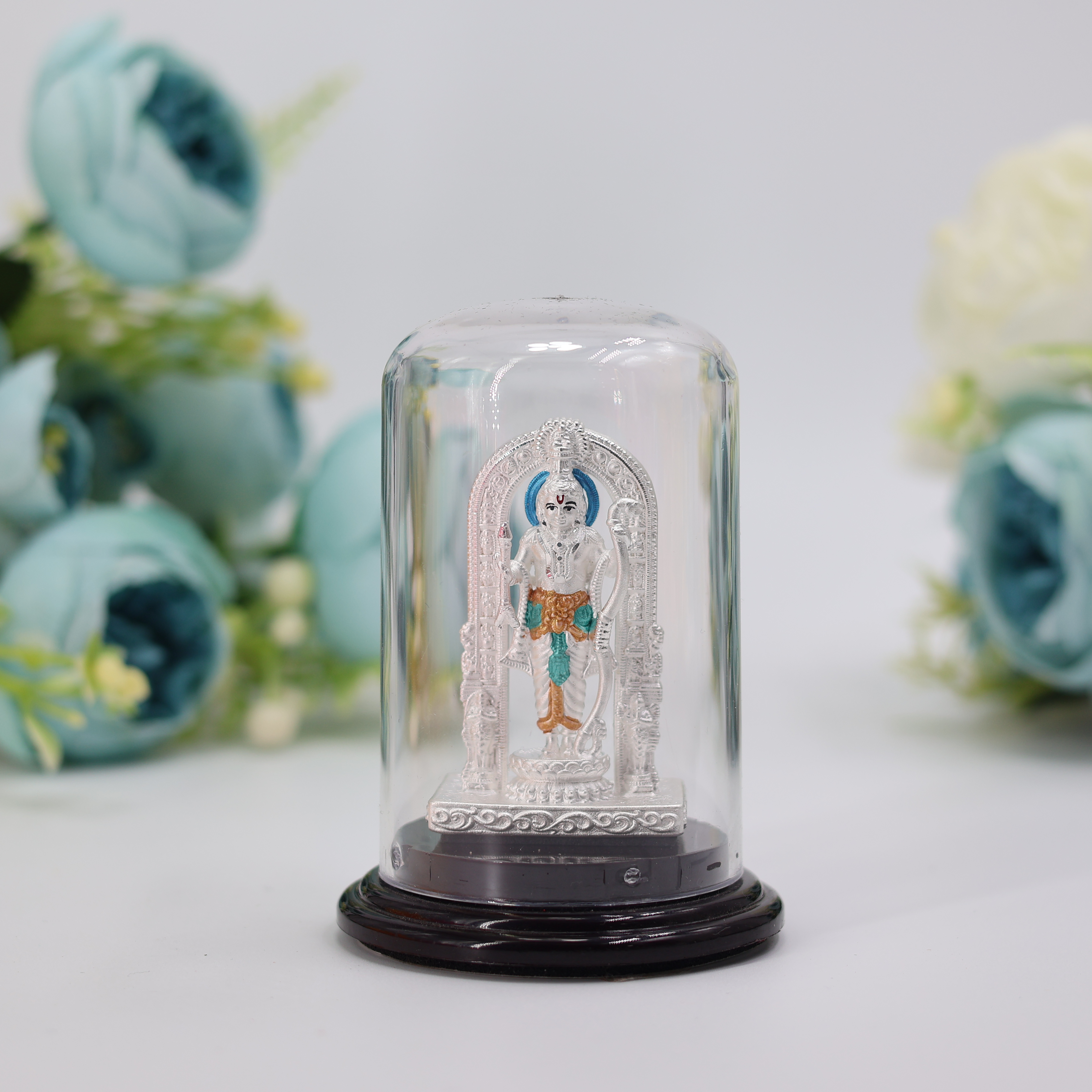 Silver Emerald Murti