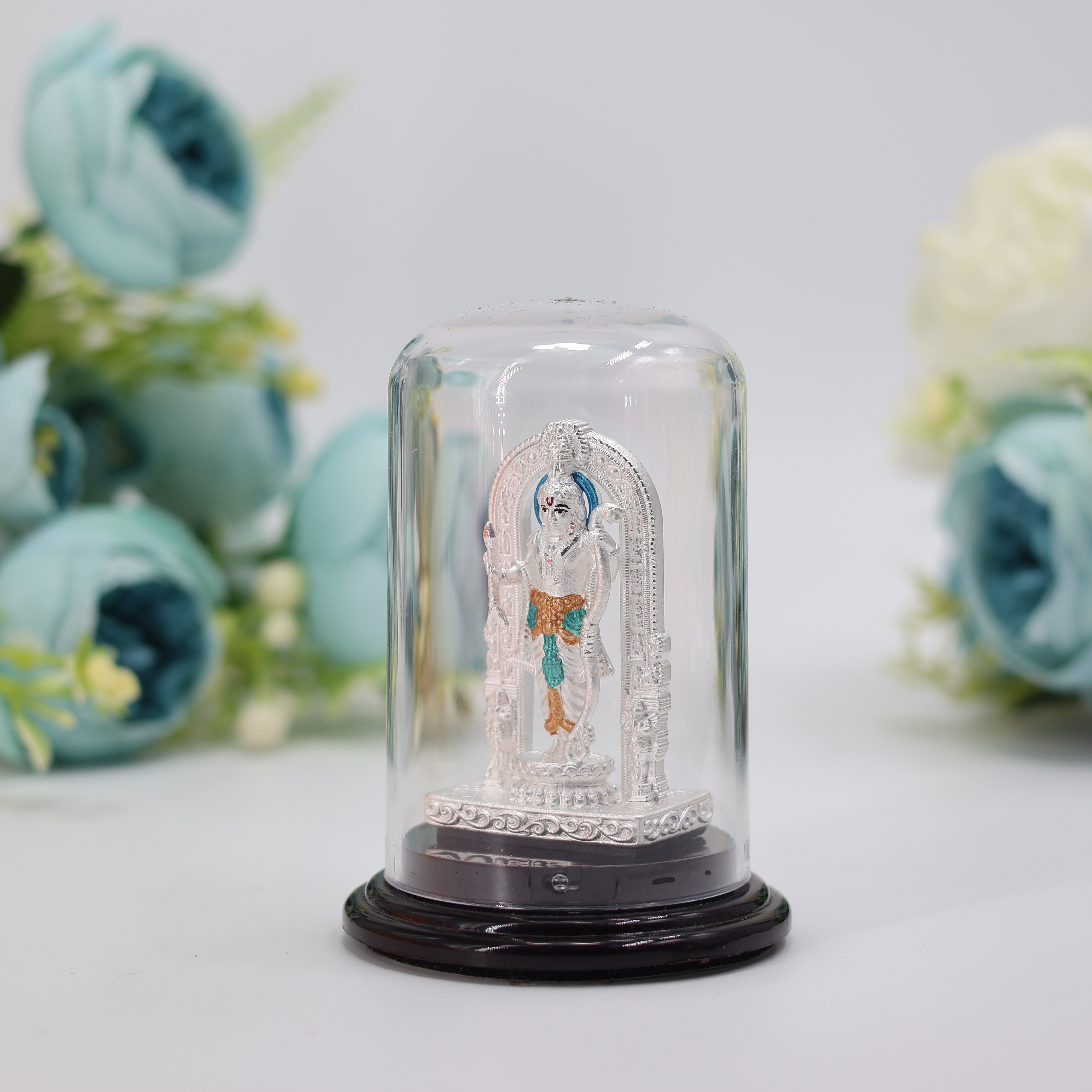 Silver Emerald Murti