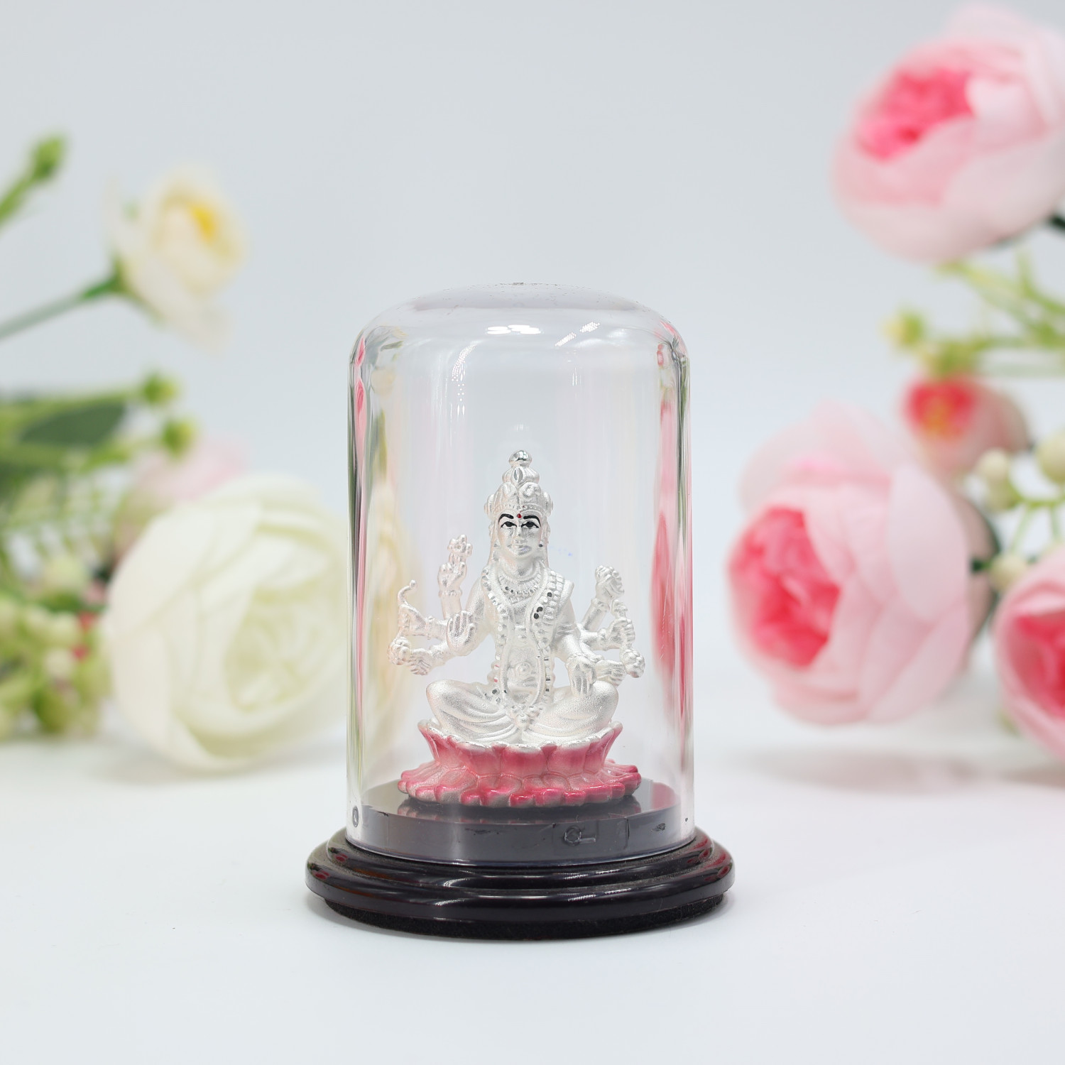 Silver Emerald Murti