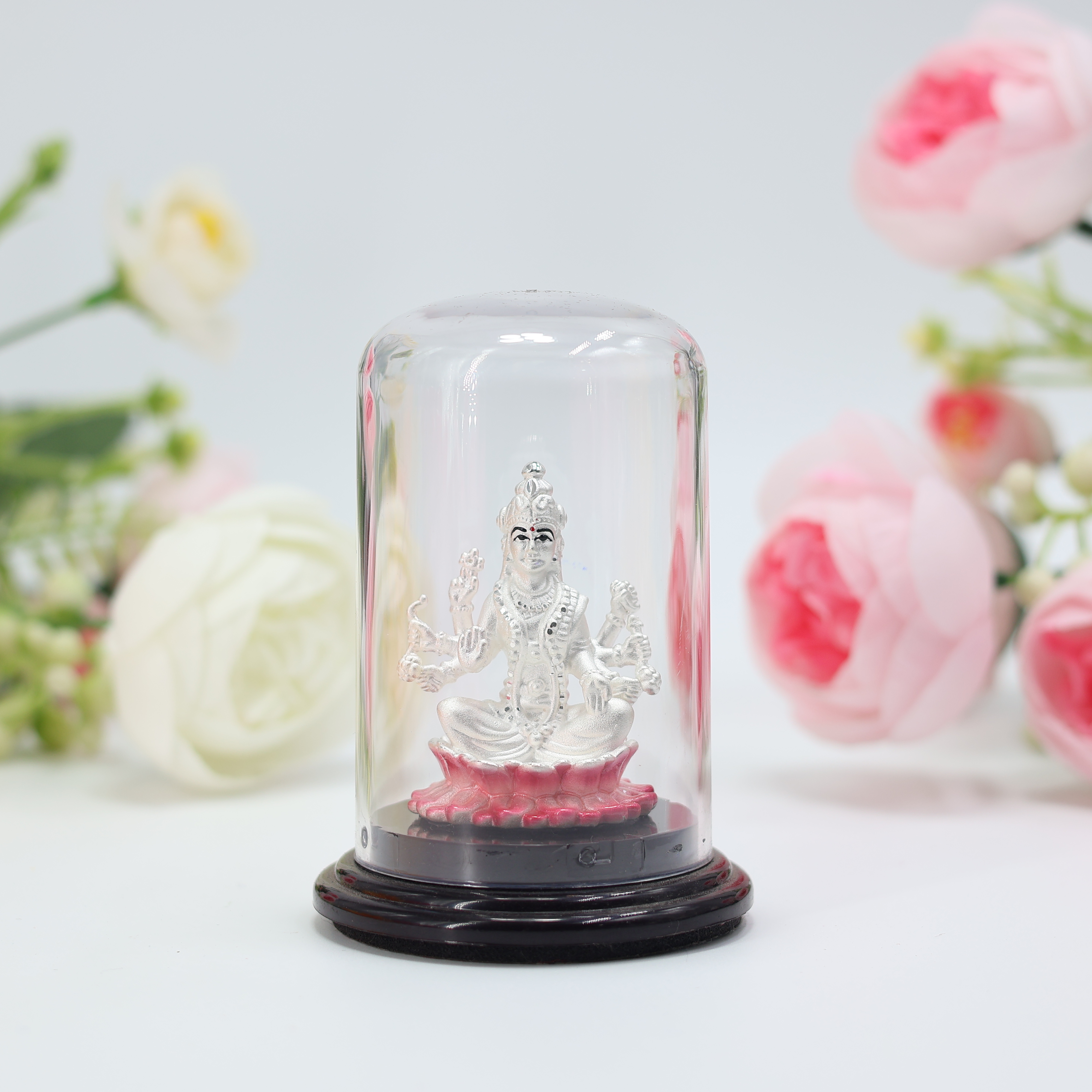 Silver Emerald Murti