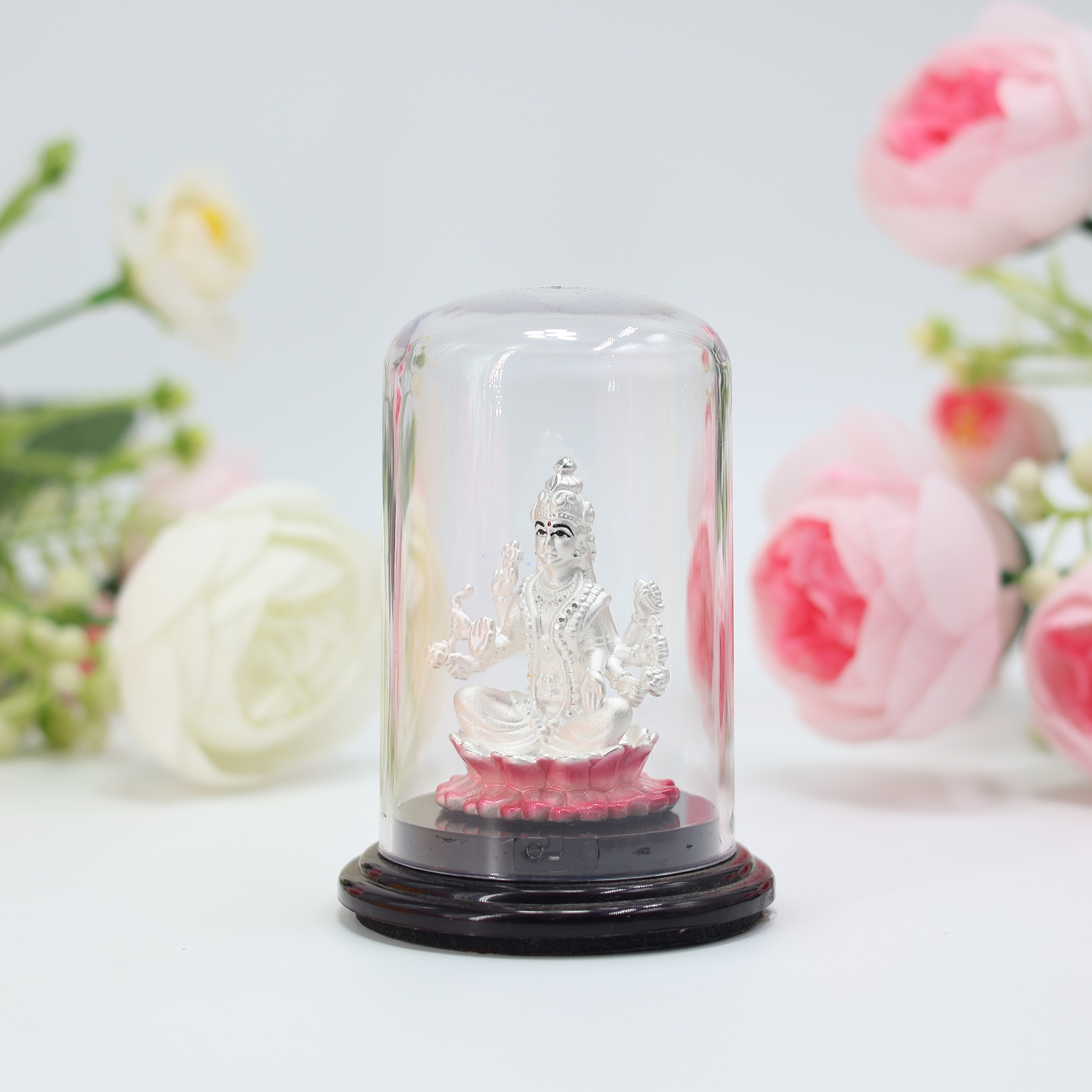 Silver Emerald Murti