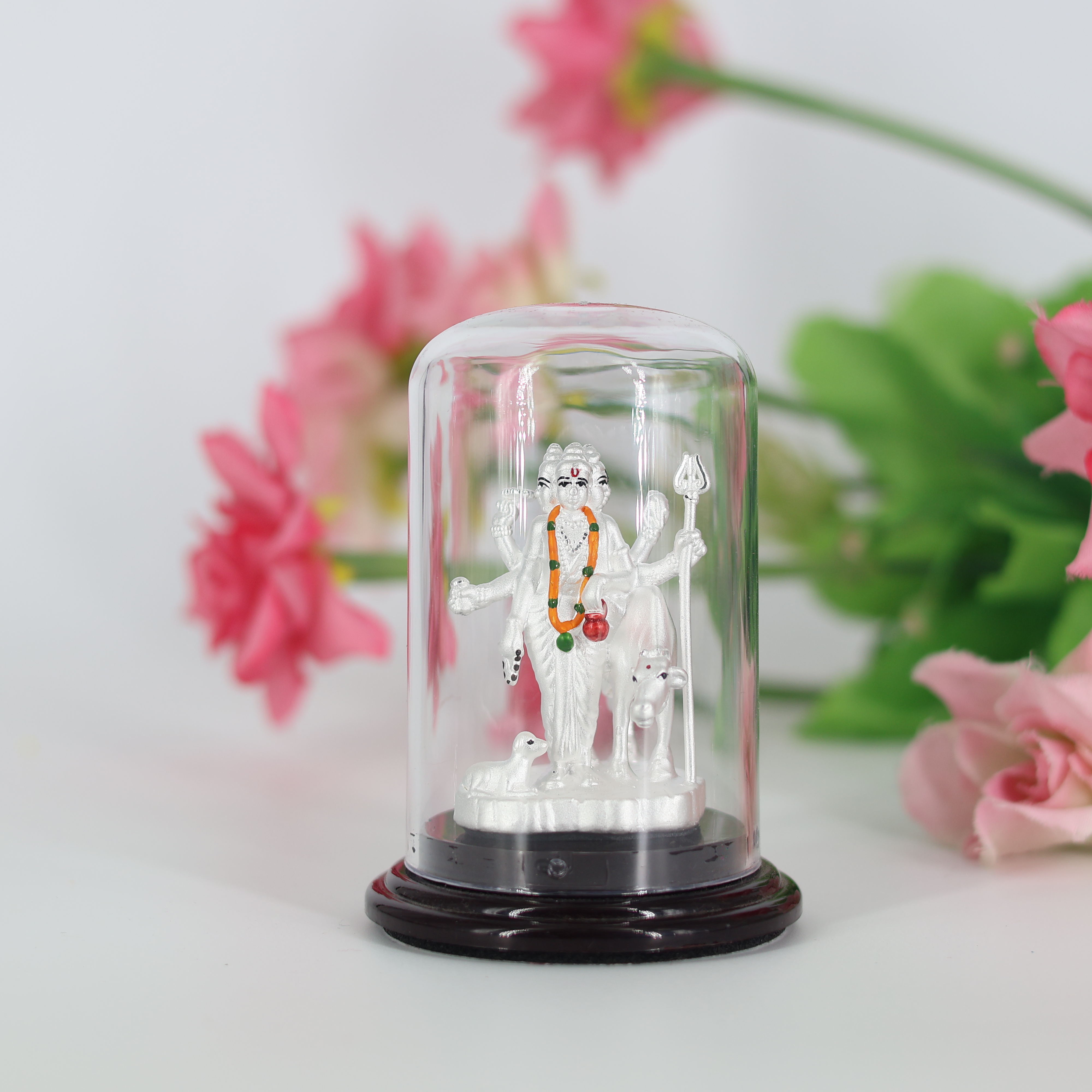 Silver Emerald Murti