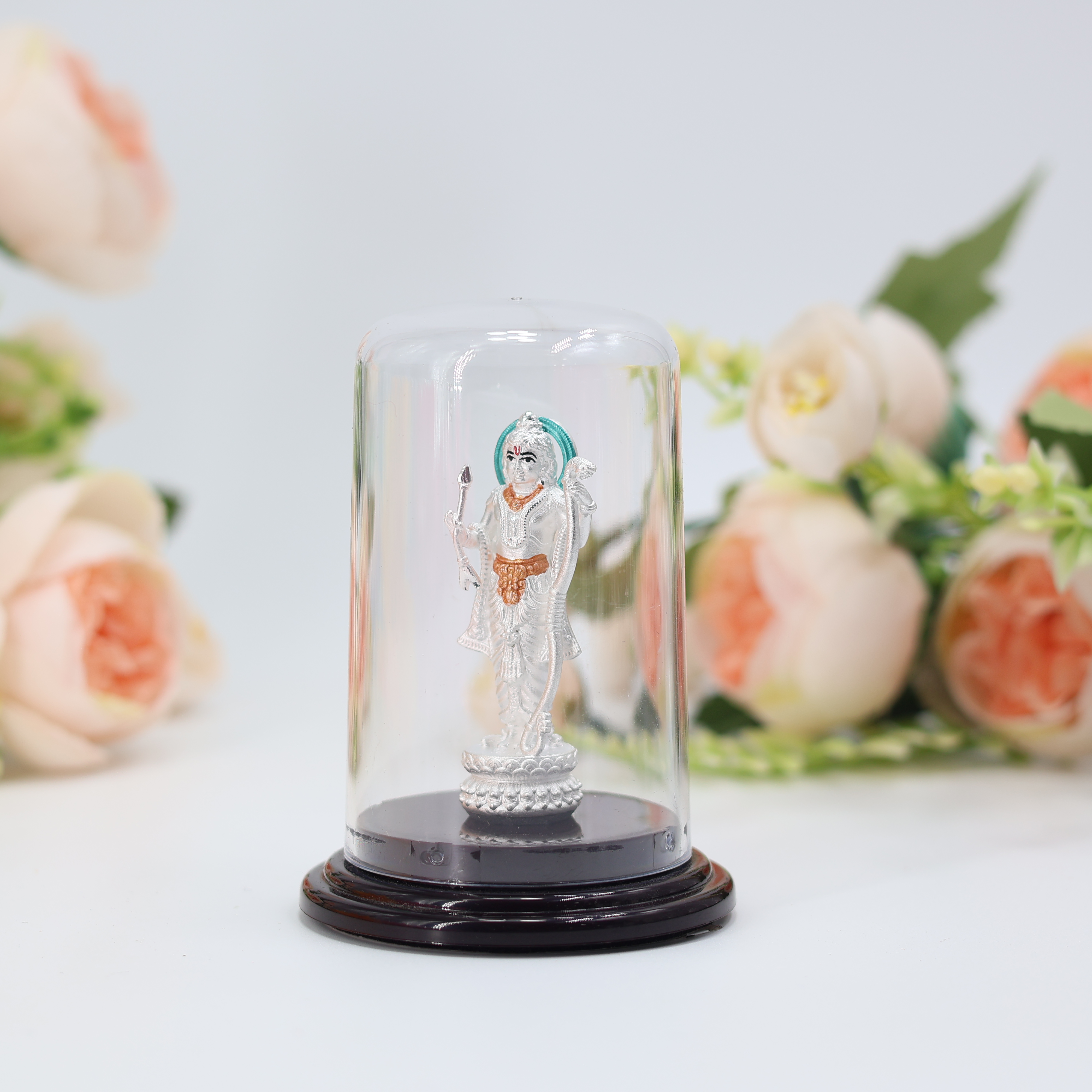 Silver Emerald Murti