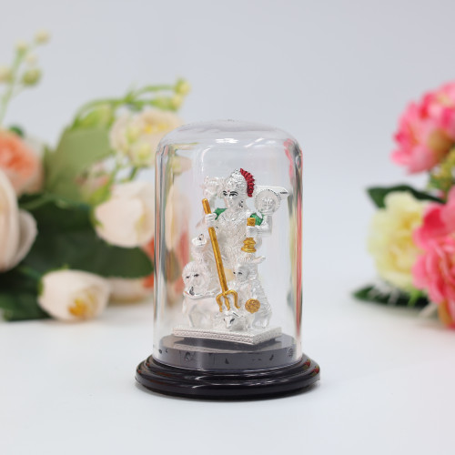 Silver Emerald Murti