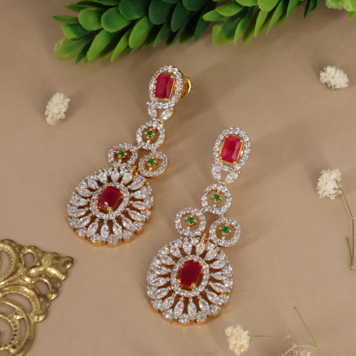 Silver Necklace Earring