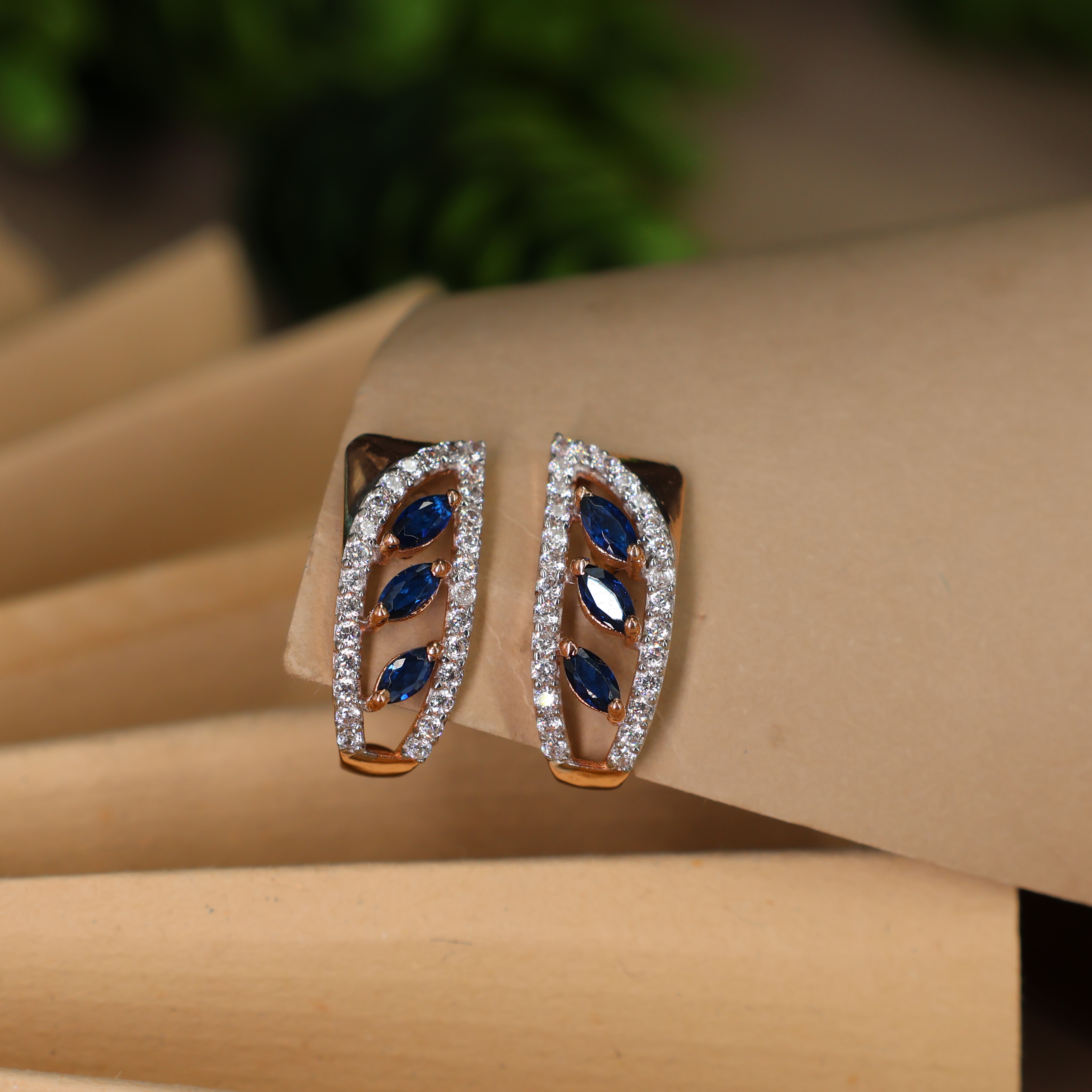 Delica Mangalsutra Earring 