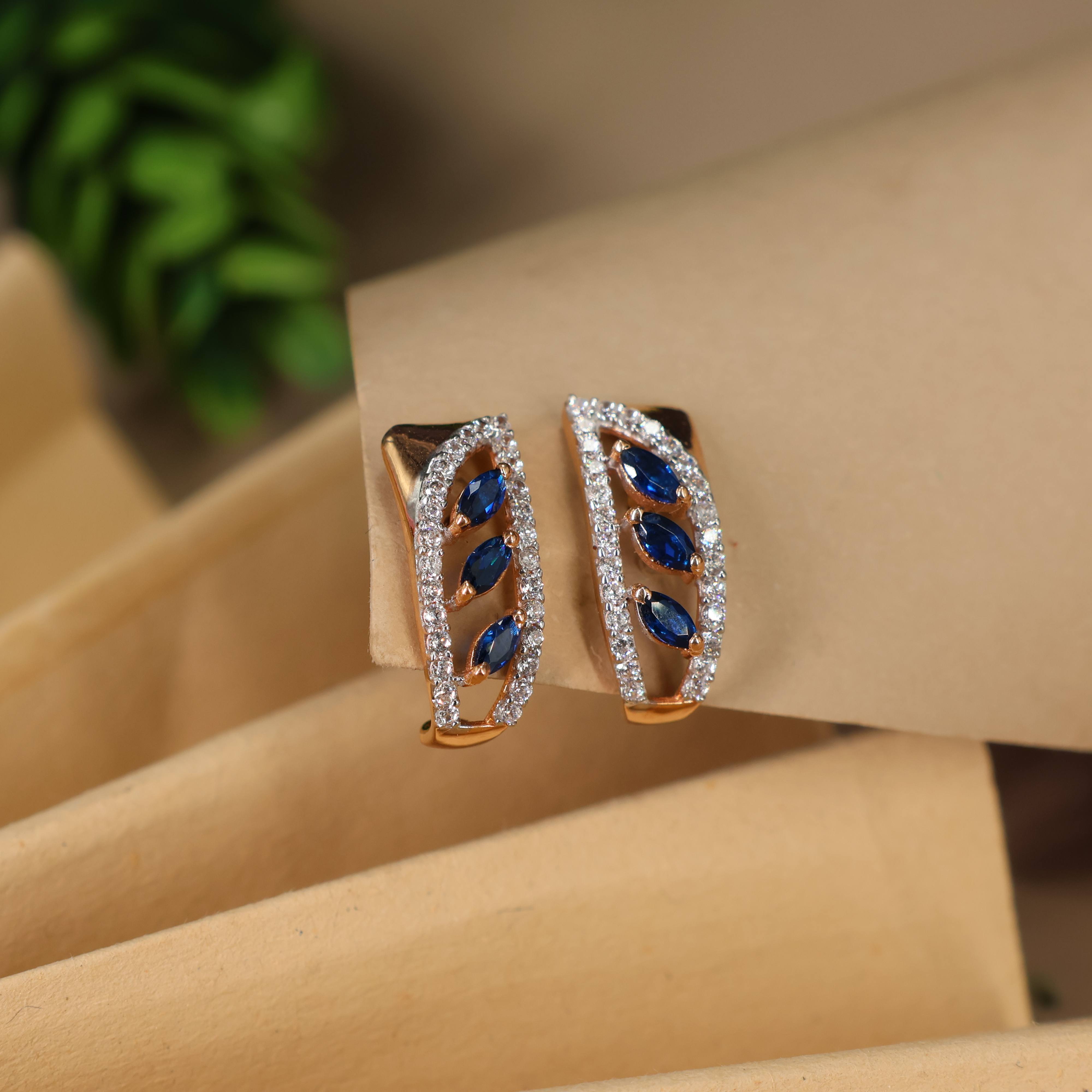 Delica Mangalsutra Earring 