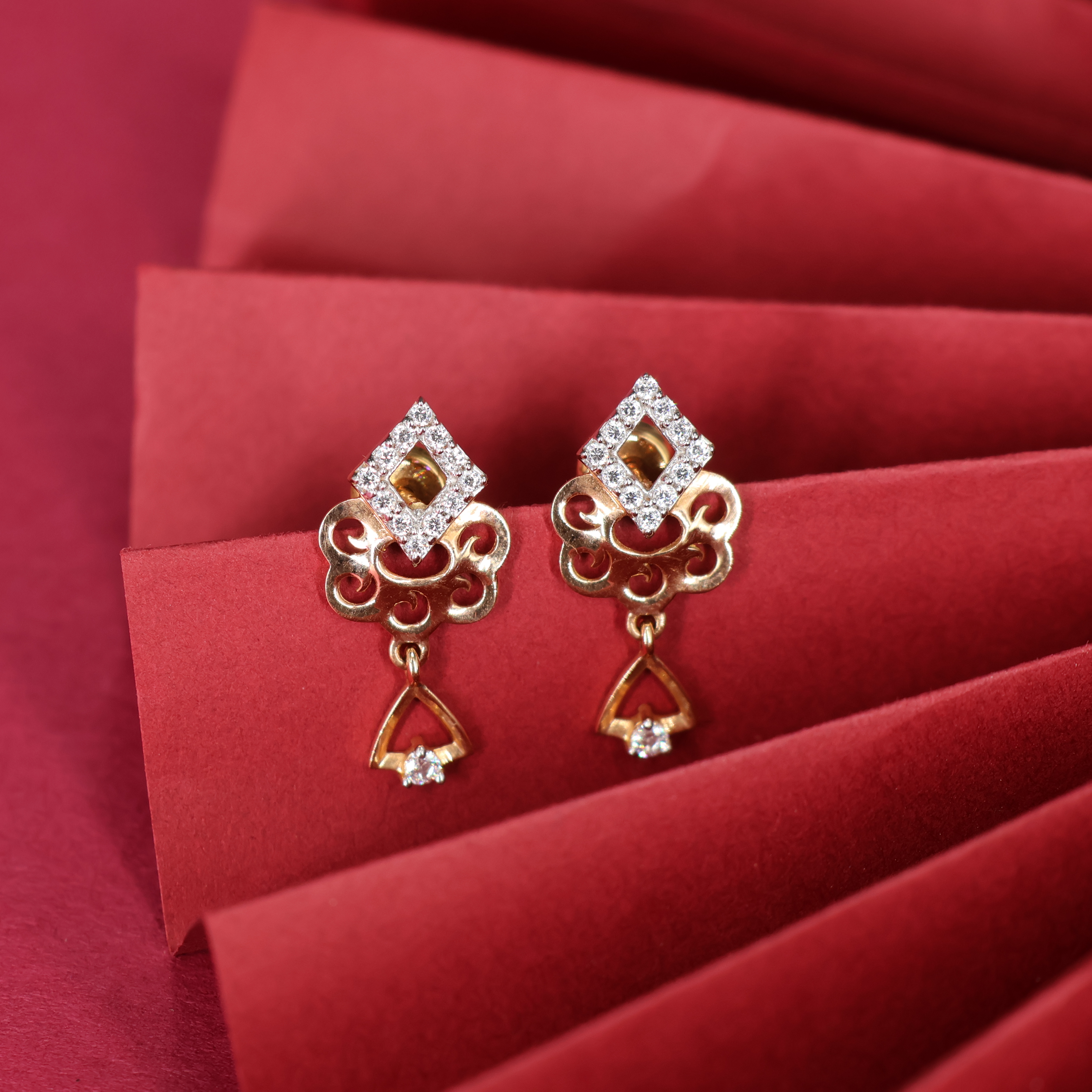 Delica Mangalsutra Earring 