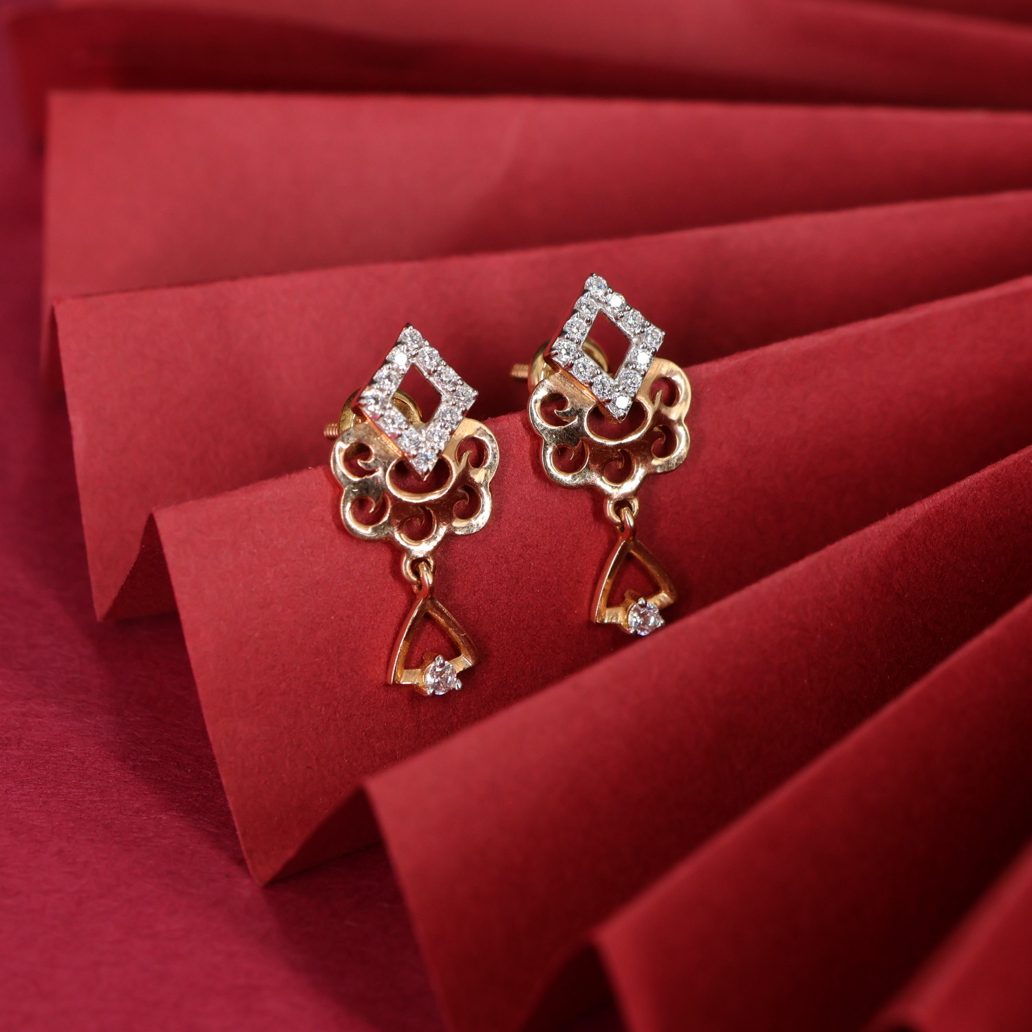 Delica Mangalsutra Earring 