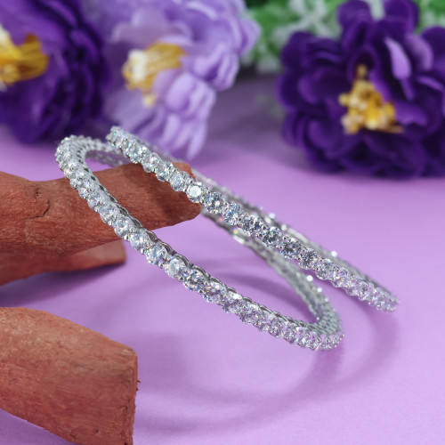 Silver Bangles