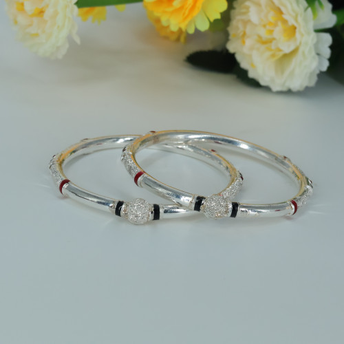 Silver Bangles