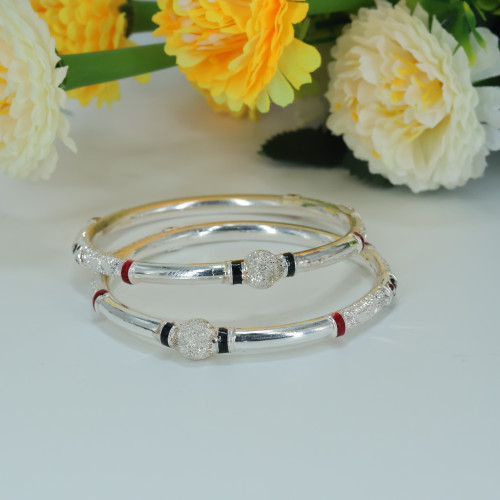 Silver Bangles