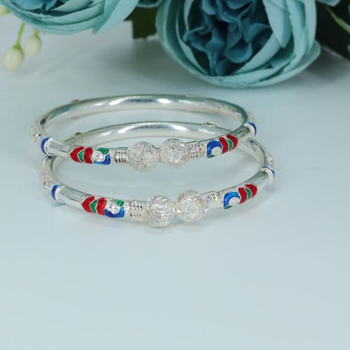 Silver Bangles