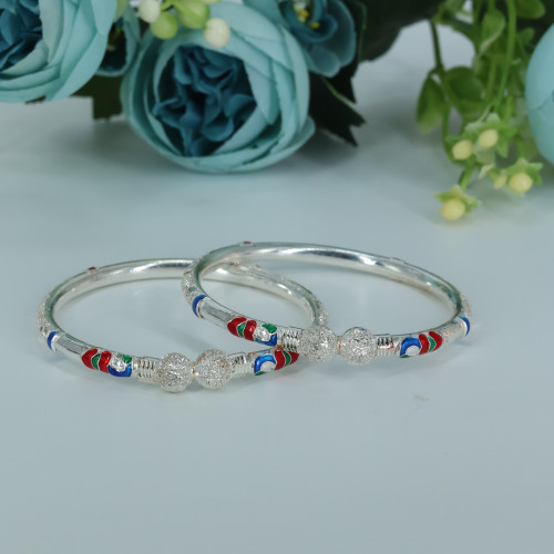 Silver Bangles