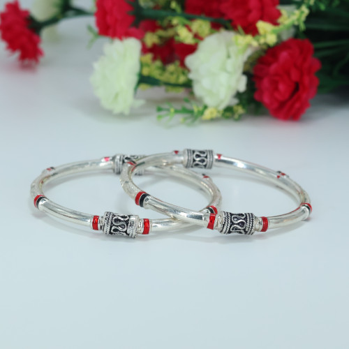 Silver Bangles