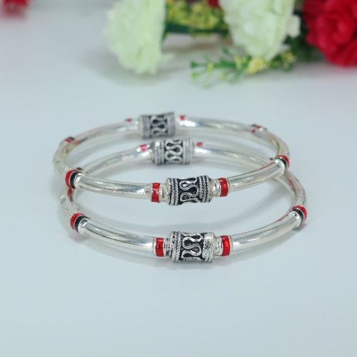 Silver Bangles