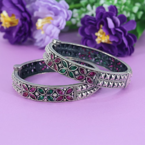 Silver Bangles