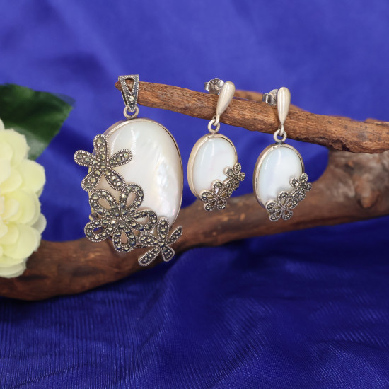 Silver Pendant Set 