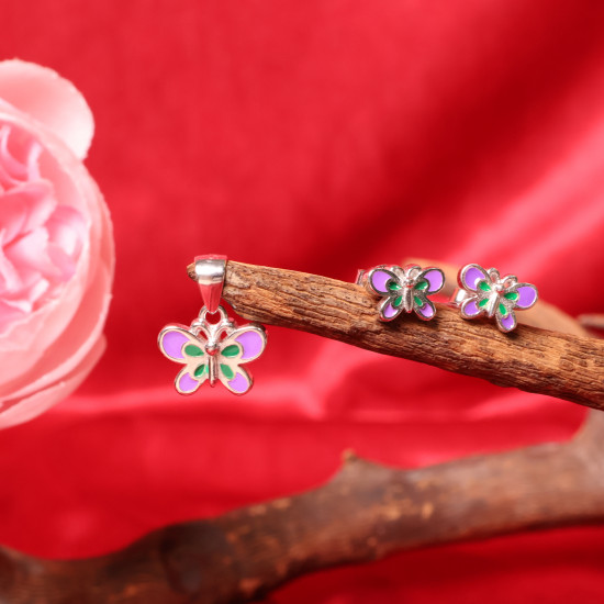 Silver Pendant Set 