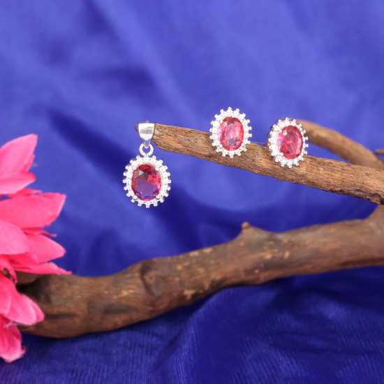 Silver Pendant Set 