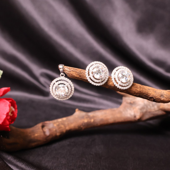 Silver Pendant Set 