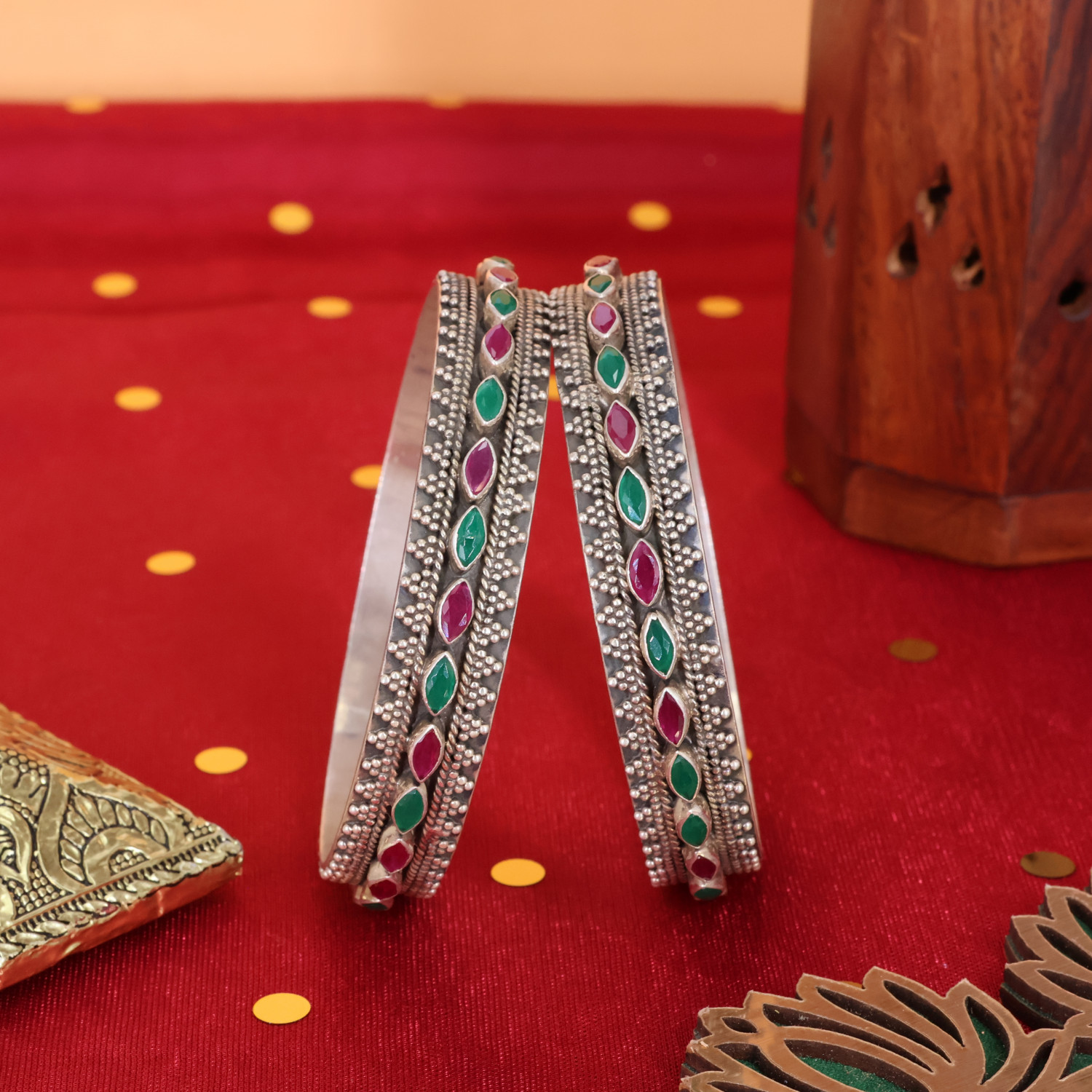 Silver Bangles