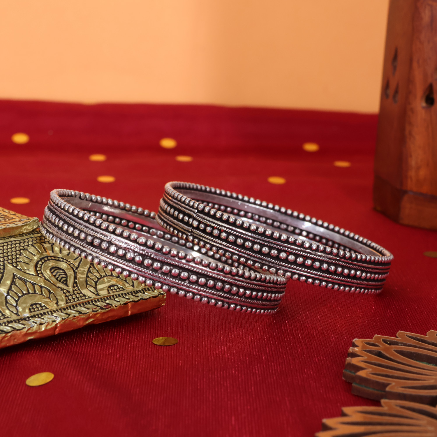 Silver Bangles