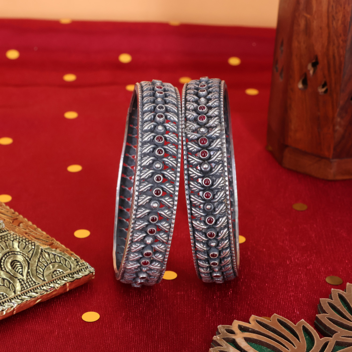 Silver Bangles