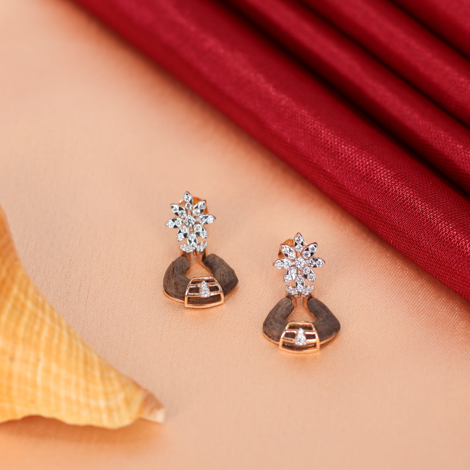 Delica Necklace Earring 
