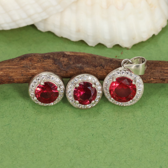 Silver Pendant Set 