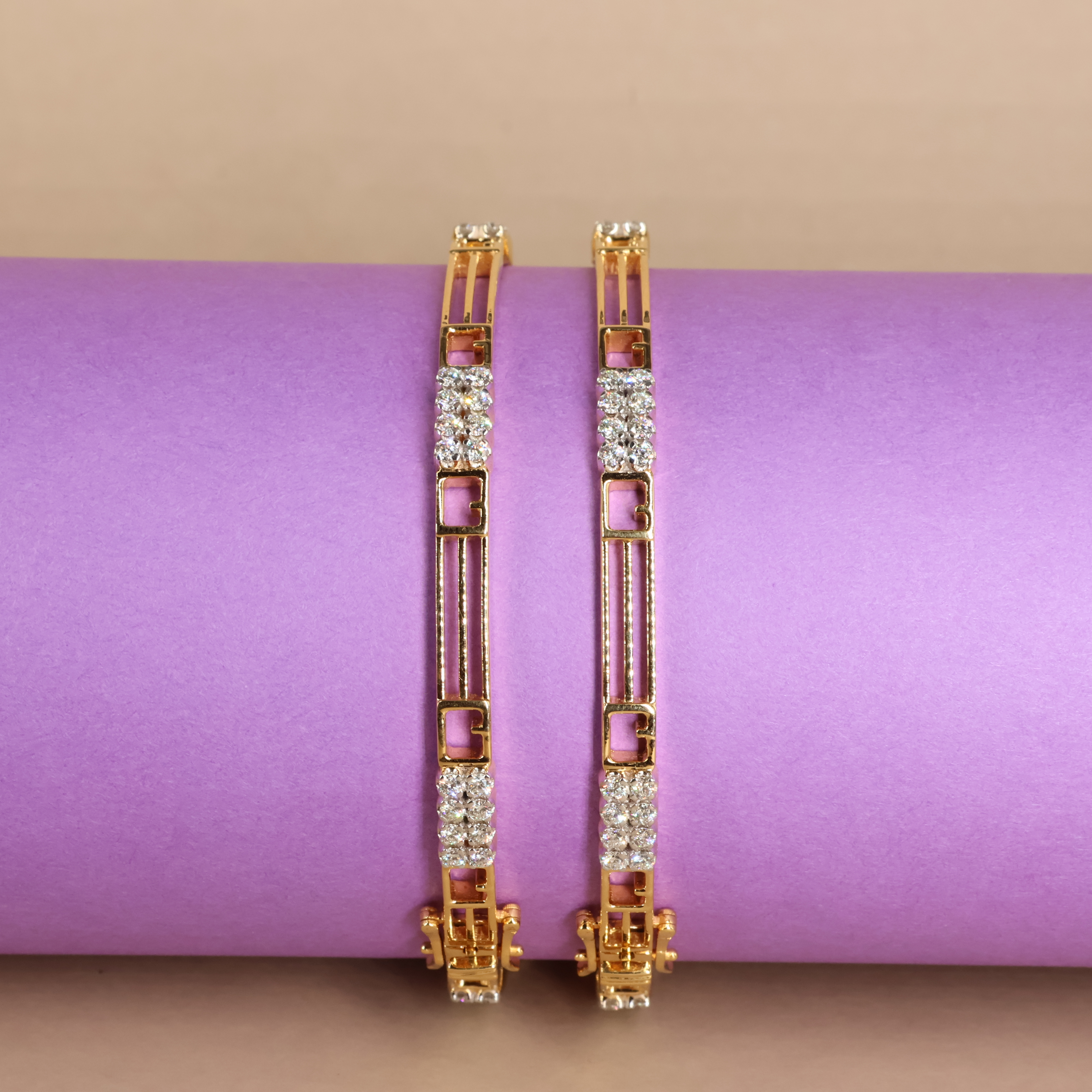 Real Diamond Bangles