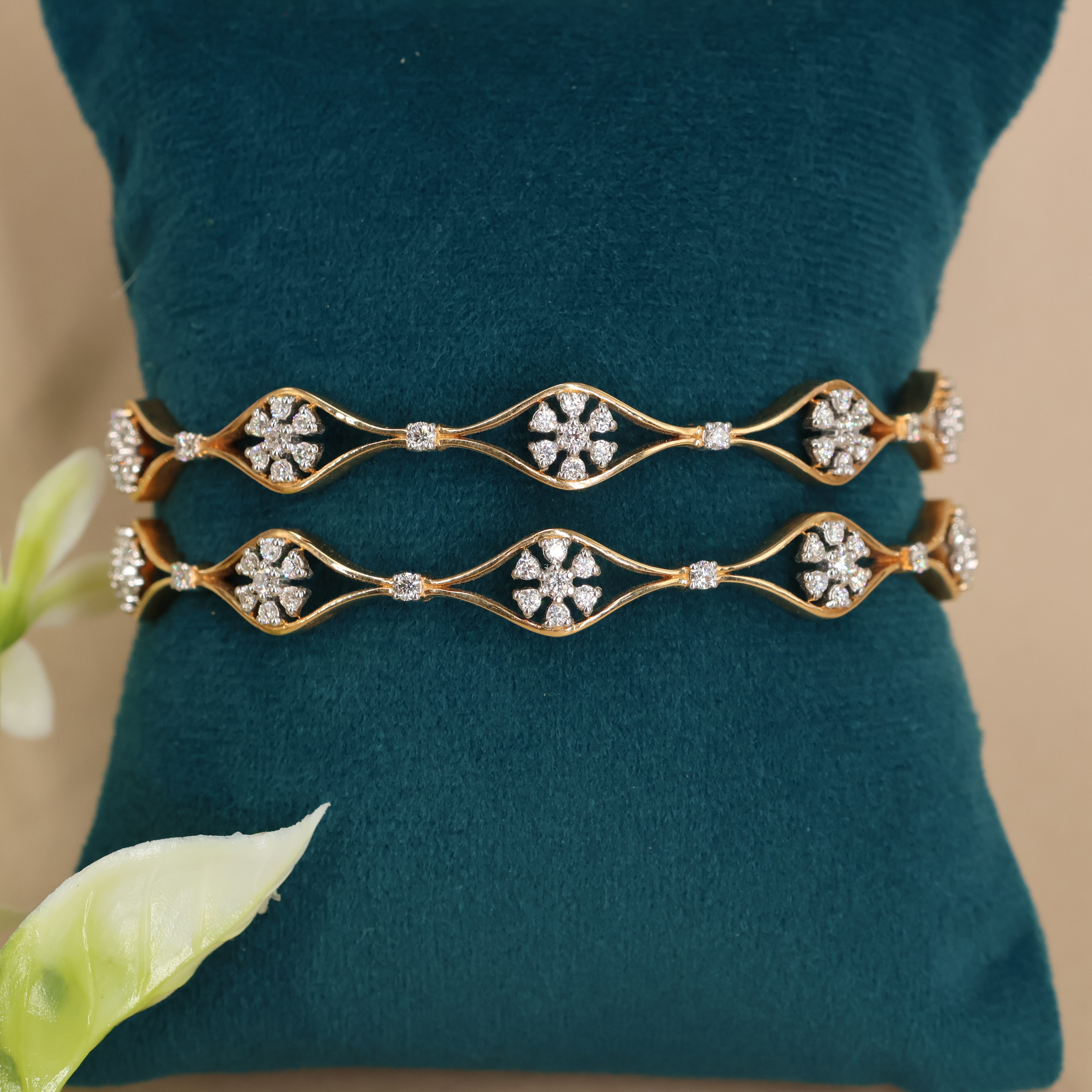 Real Diamond Bangles