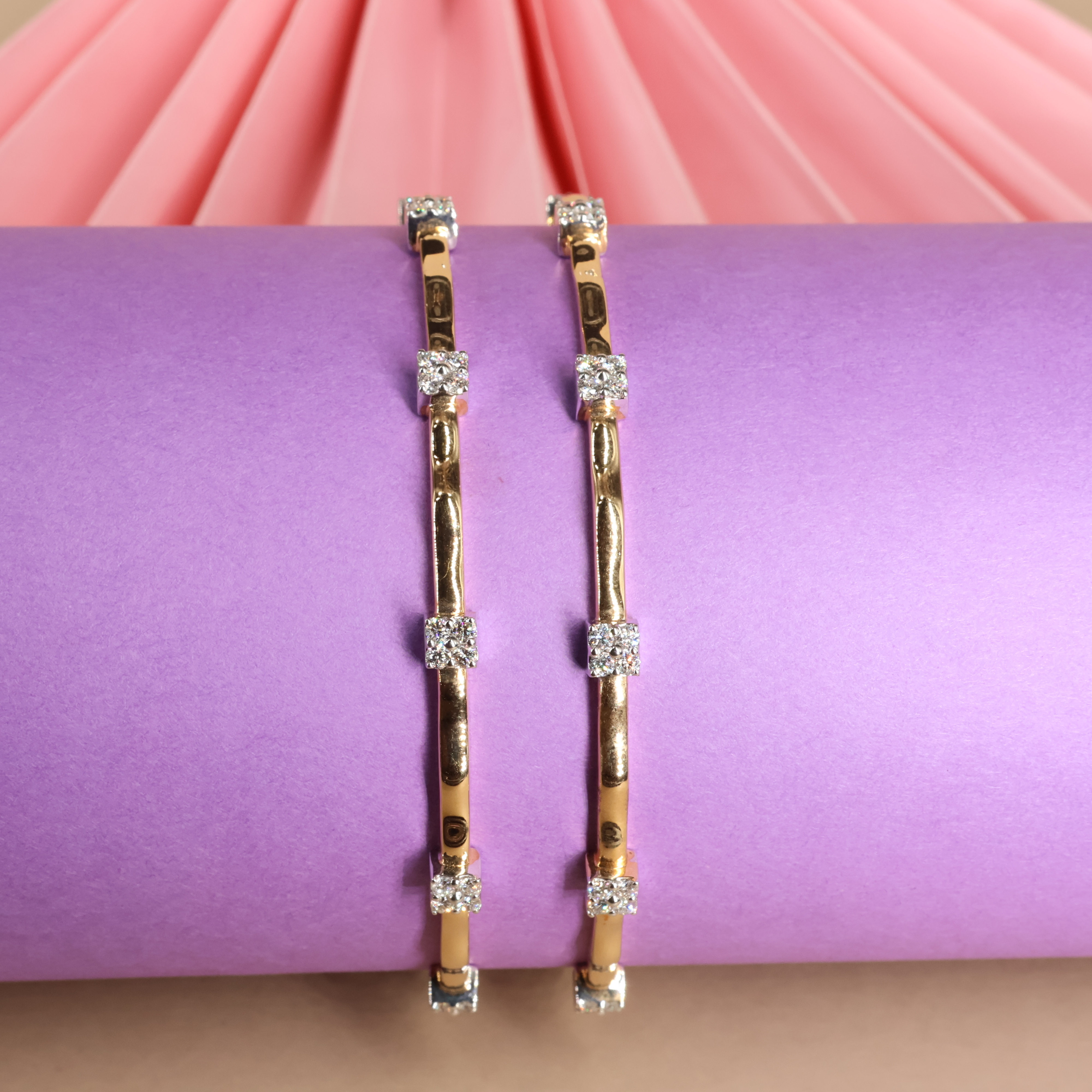 Real Diamond Bangles