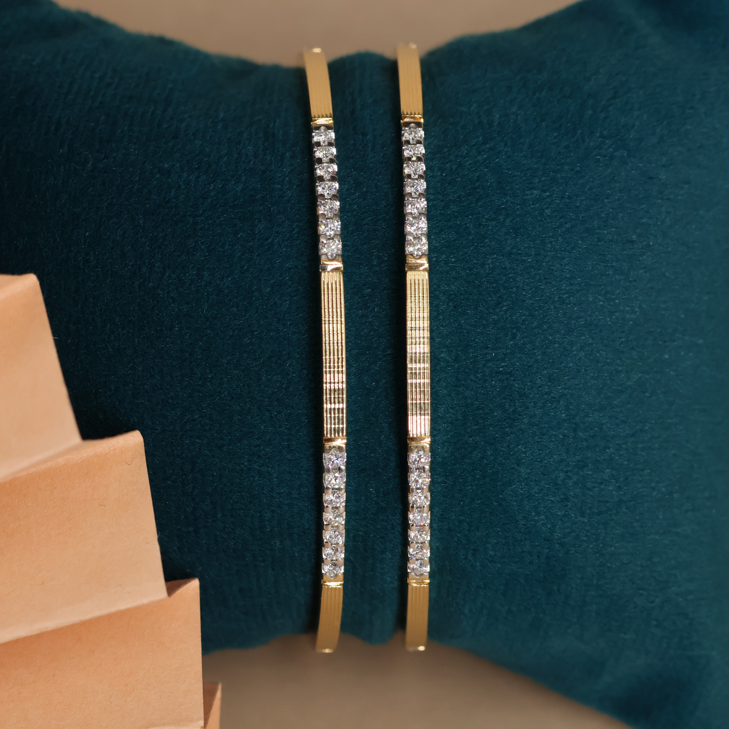 Real Diamond Bangles