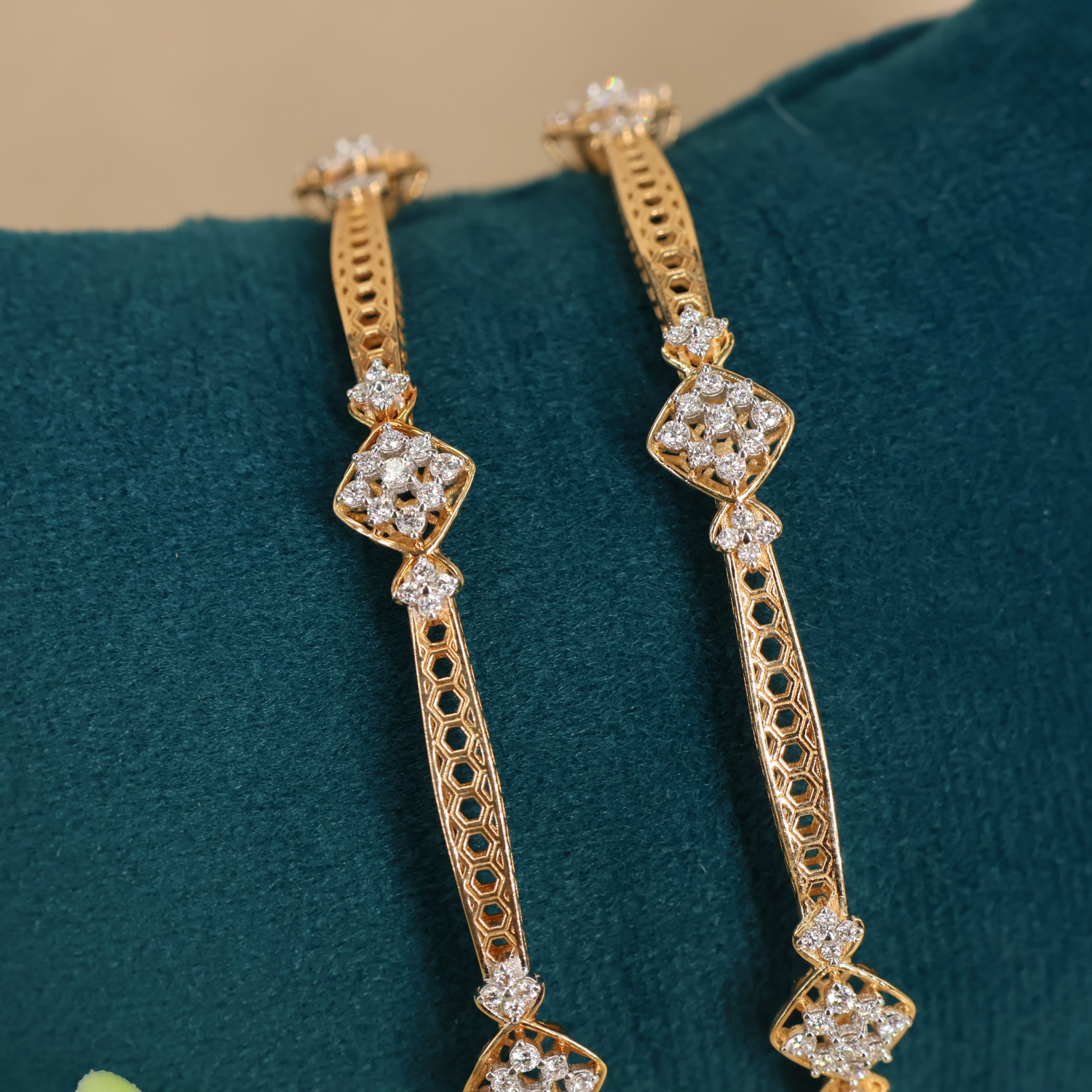 Real Diamond Bangles