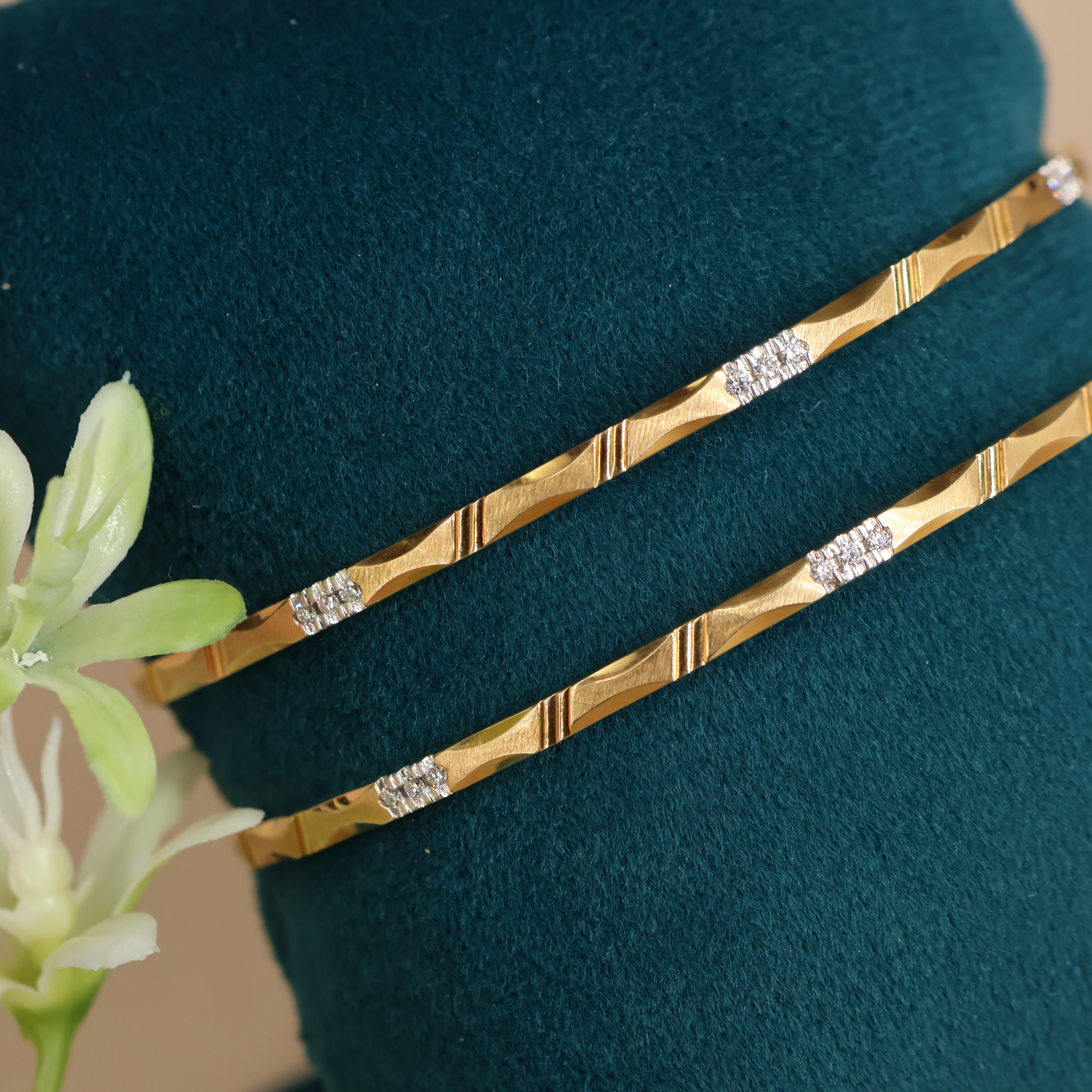 Real Diamond Bangles