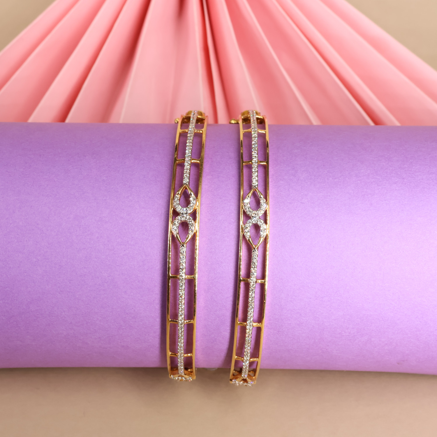 Real Diamond Bangles