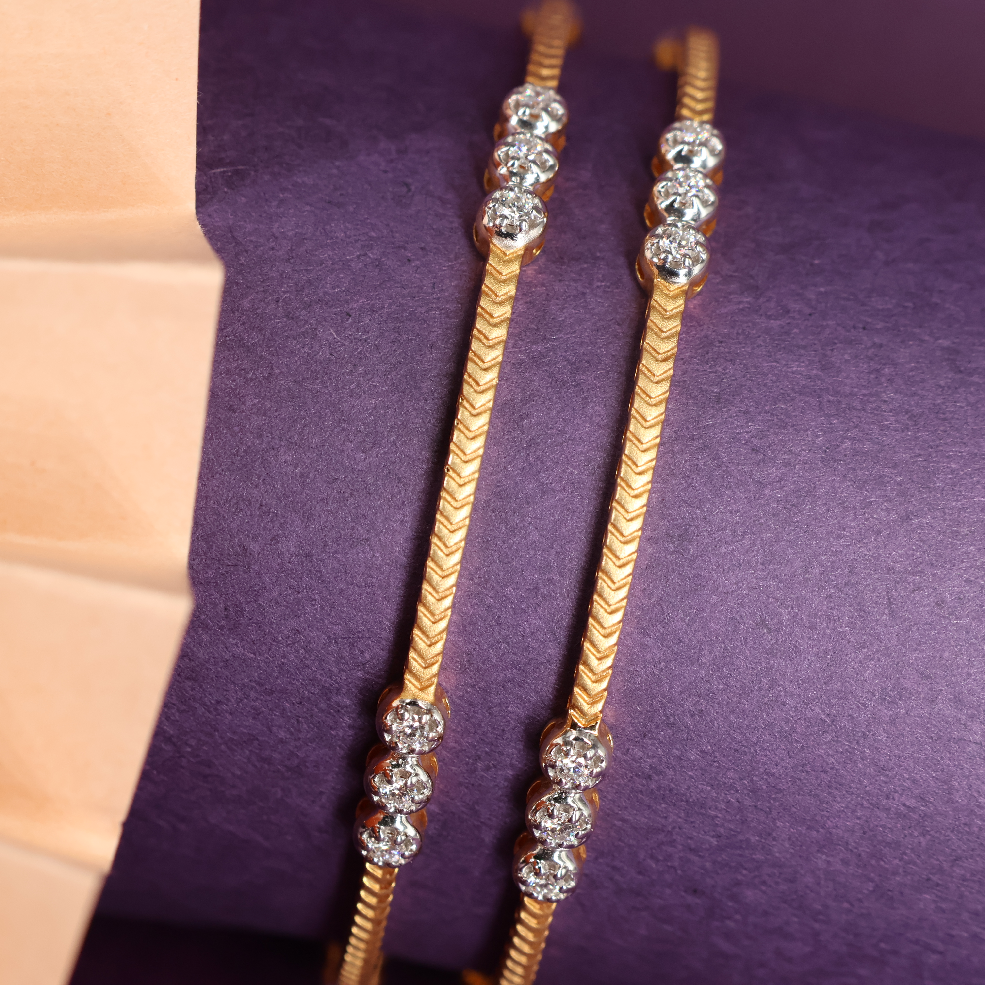 Real Diamond Bangles