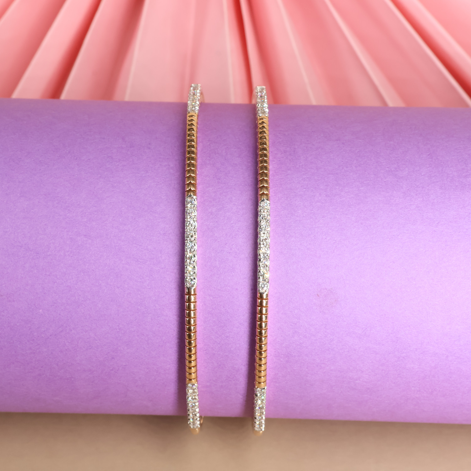 Real Diamond Bangles