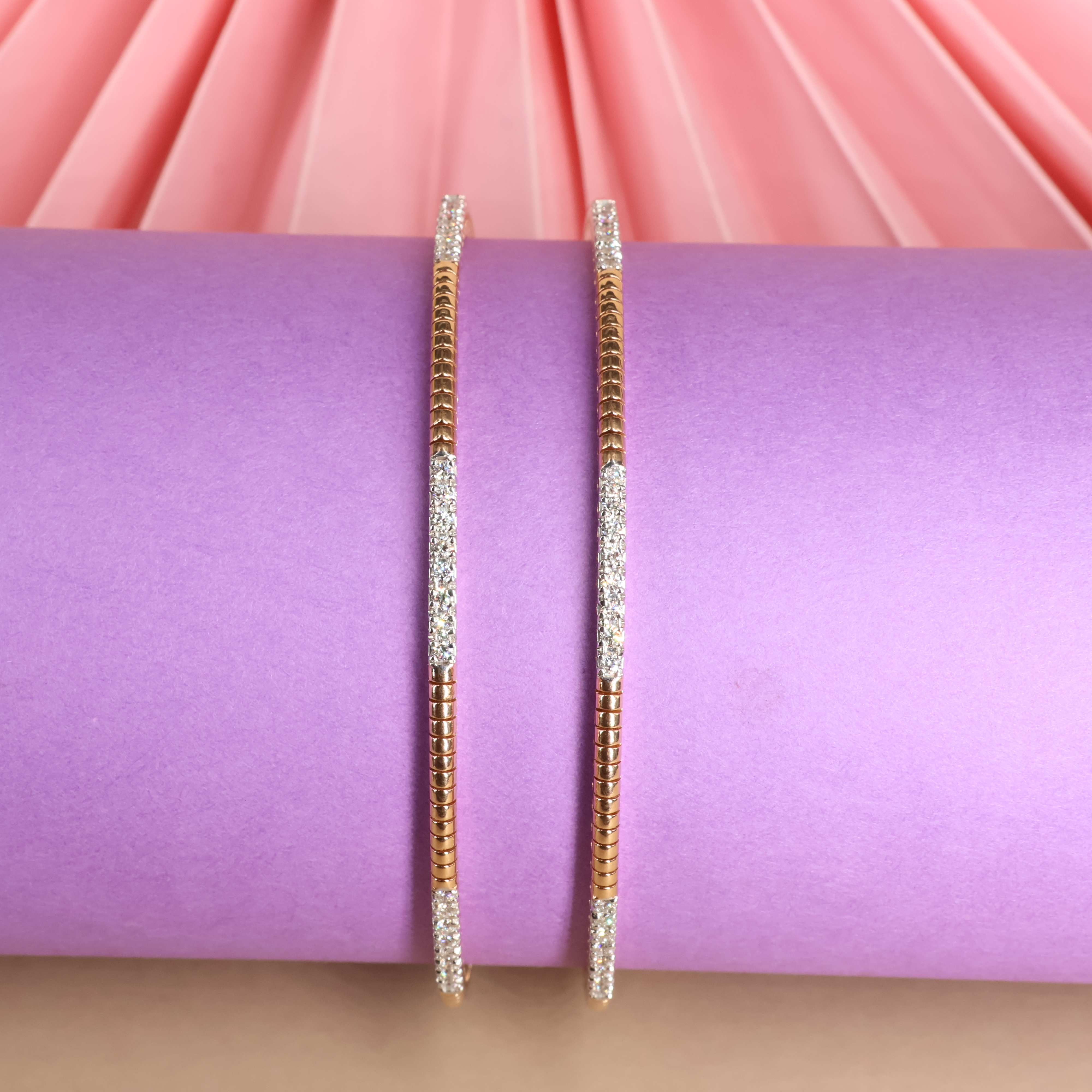 Real Diamond Bangles