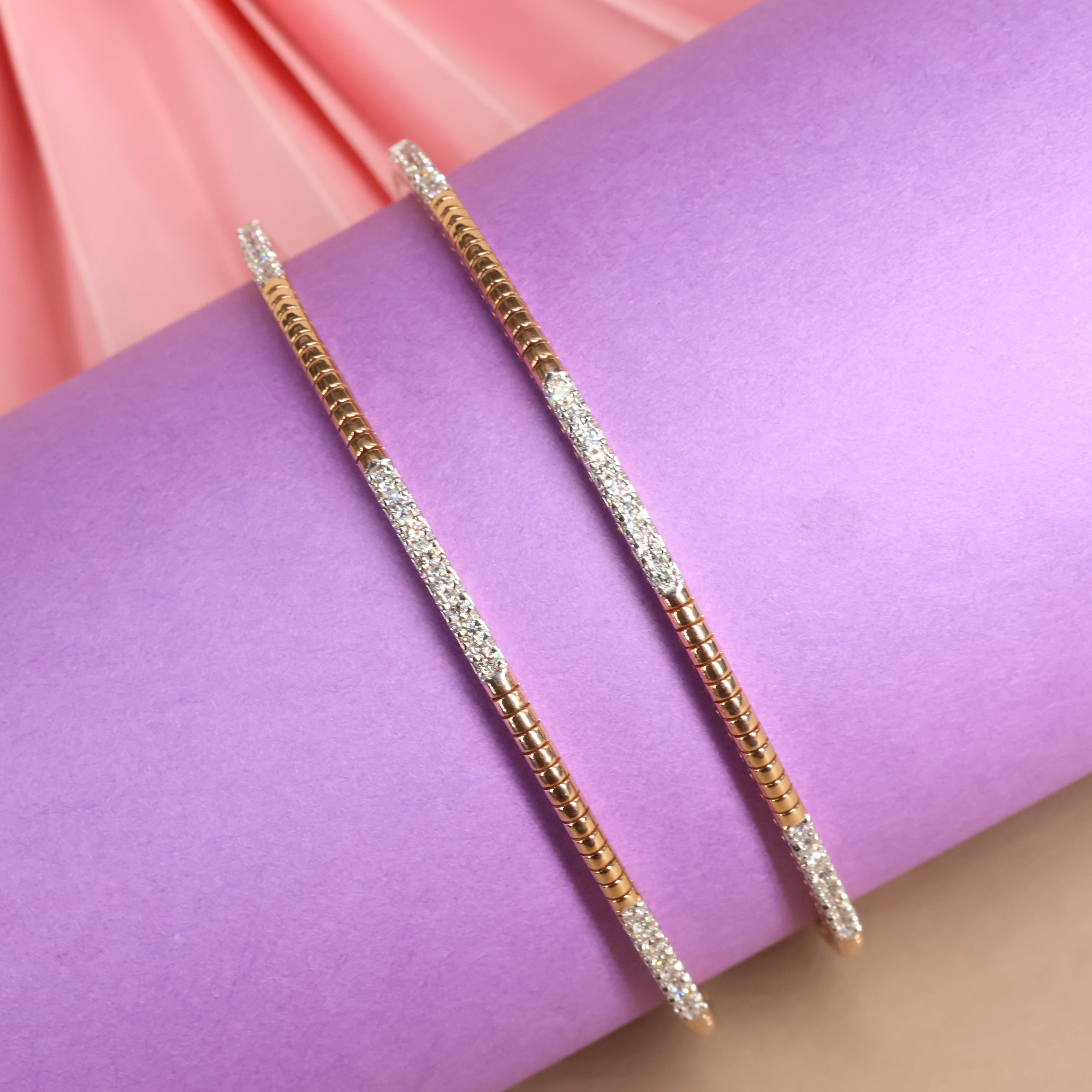 Real Diamond Bangles