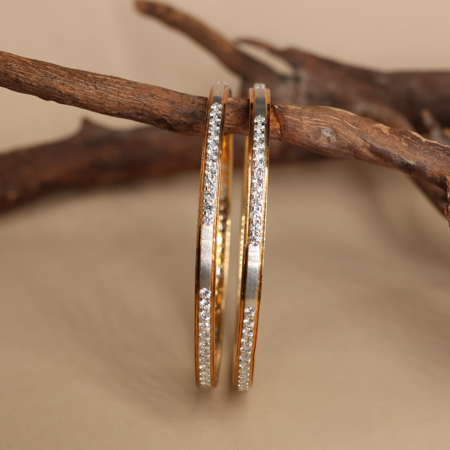 Real Diamond Bangles